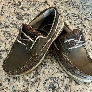 Margaritaville men’s boat shoes size 10